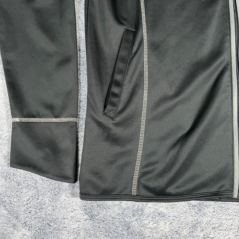 Ragnar Relay Series Mens XL Black Full Zip Performance Jacket Lime Green Logo - Picture 5 of 16